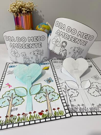 Cartão Interativo meio ambiente