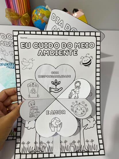 Cartão Interativo meio ambiente