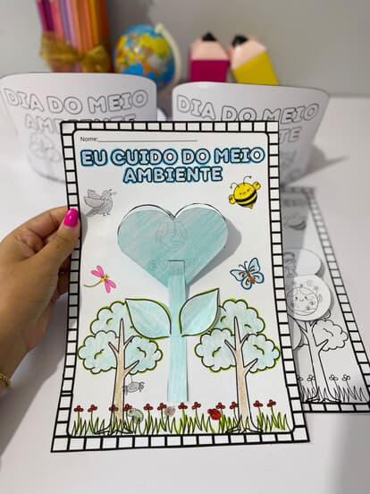 Cartão Interativo meio ambiente