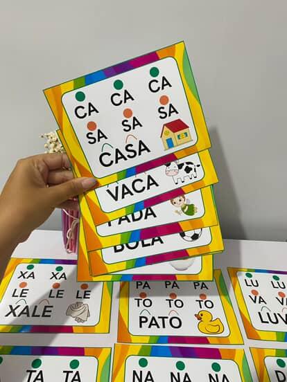 Fichas de grafismo fonético