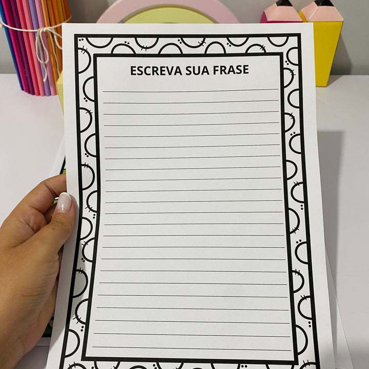 Dados Produção de frases