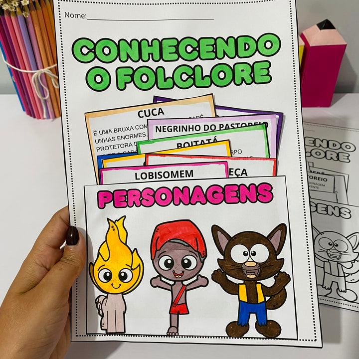 Atividade interativa folclore