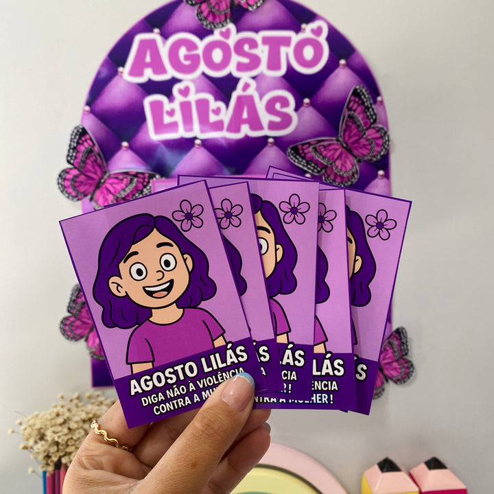 Agosto lilás