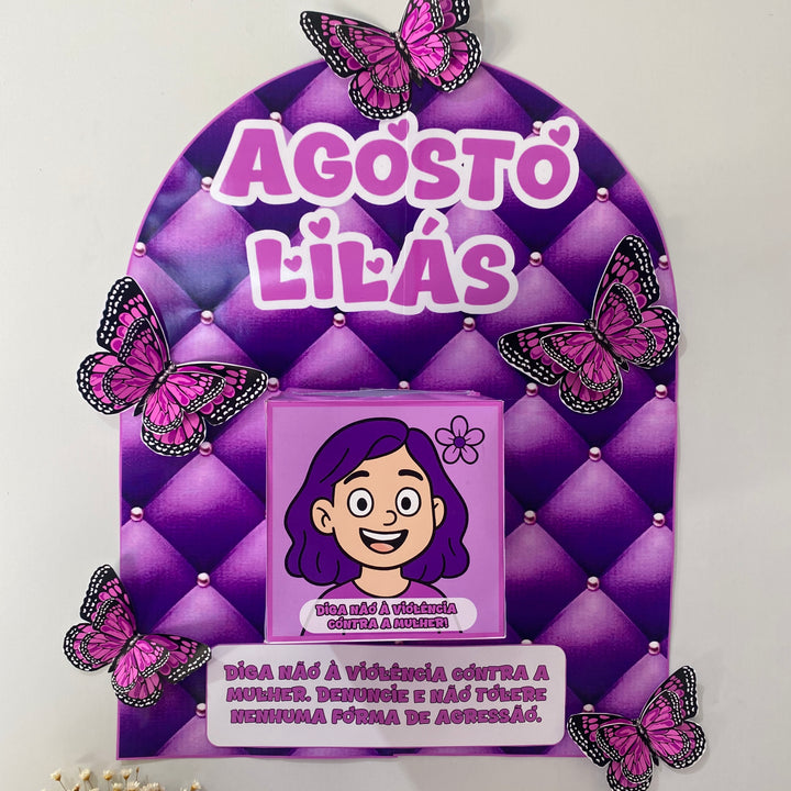 Agosto lilás