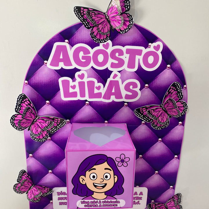 Agosto lilás