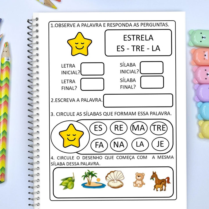 Apostila das sílabas 128 atividades