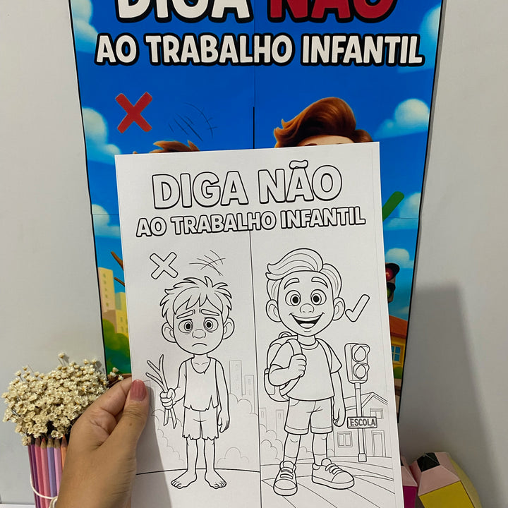 Atividade contra o trabalho infantil