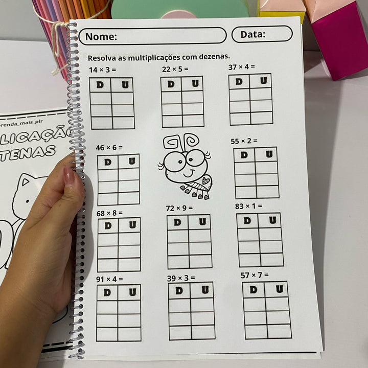 Apostilas de multiplicação