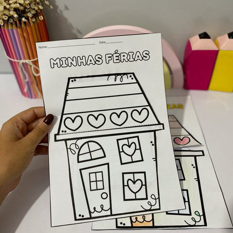 Atividade interativa minhas férias
