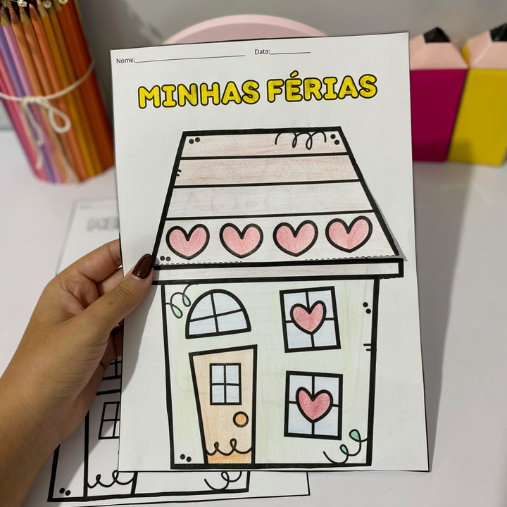 Atividade interativa minhas férias
