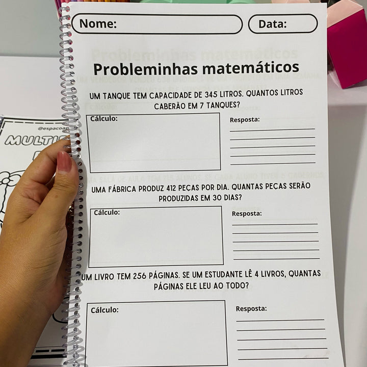 Apostilas de multiplicação
